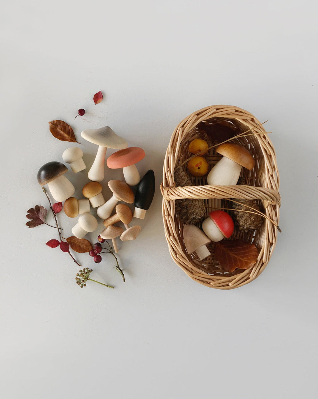 Forest Mushrooms Basket - Moon Picnic - Image 2