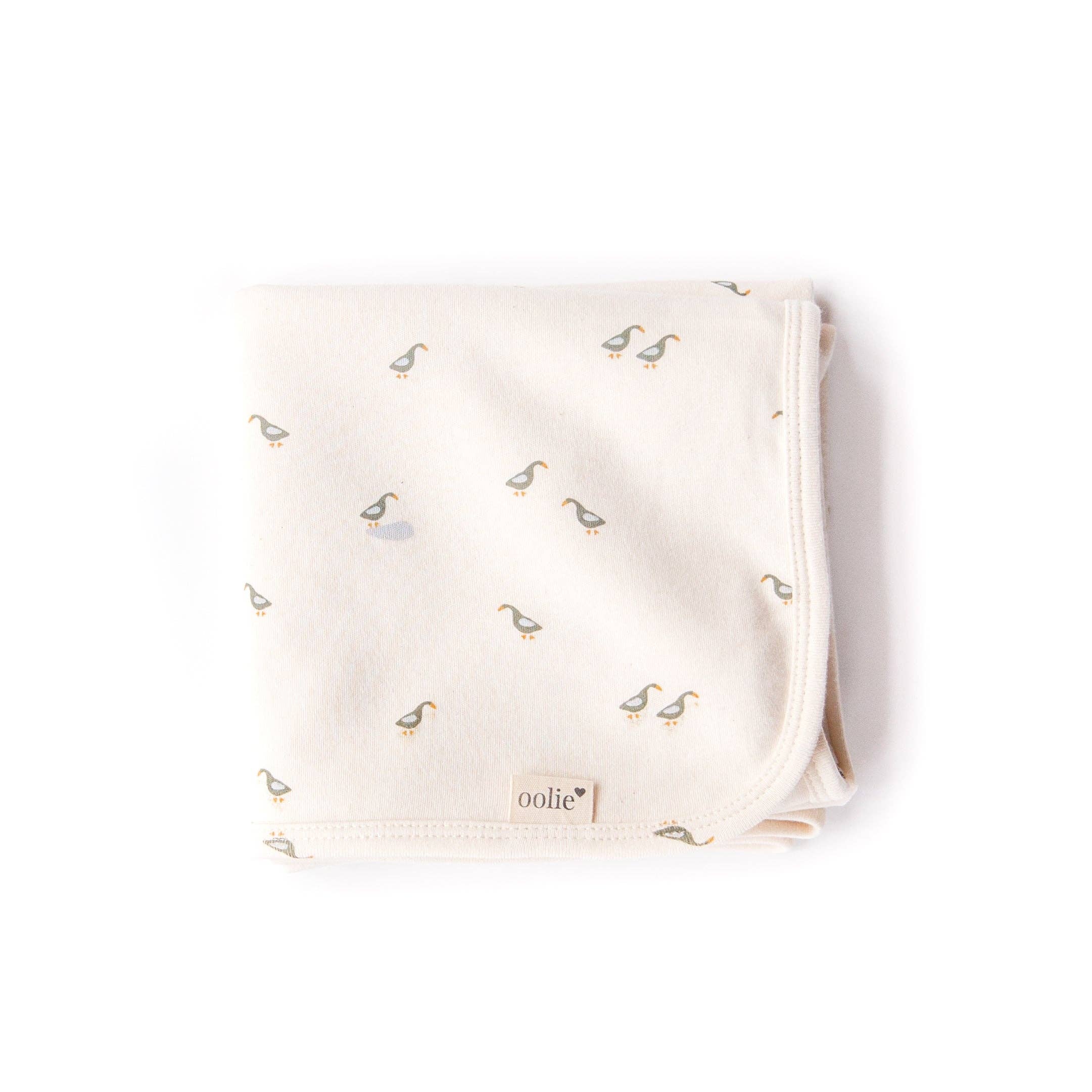 Organic Baby Blanket – Runner Ducks - Image 2