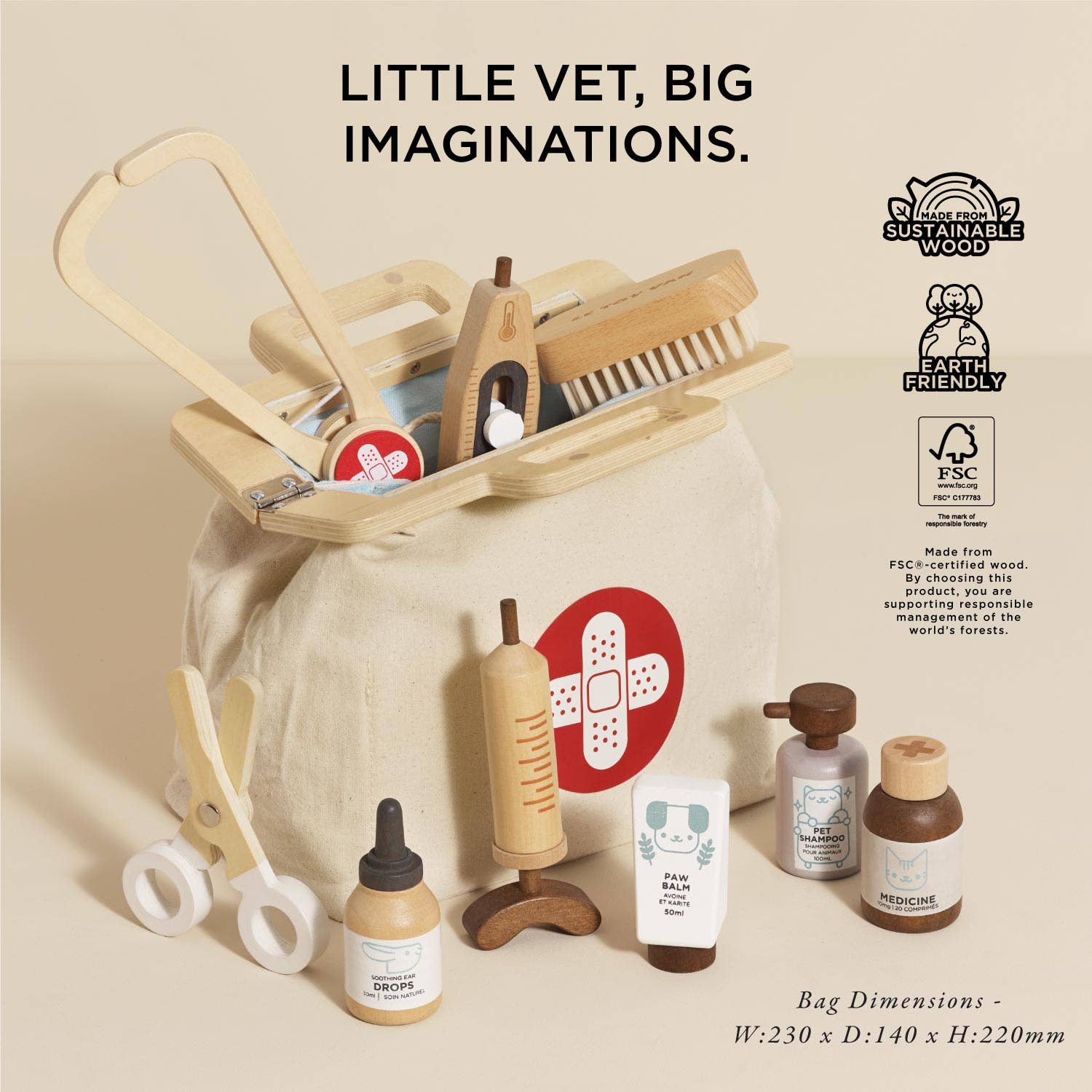 Pretend Play Animal Vet Set - Image 5