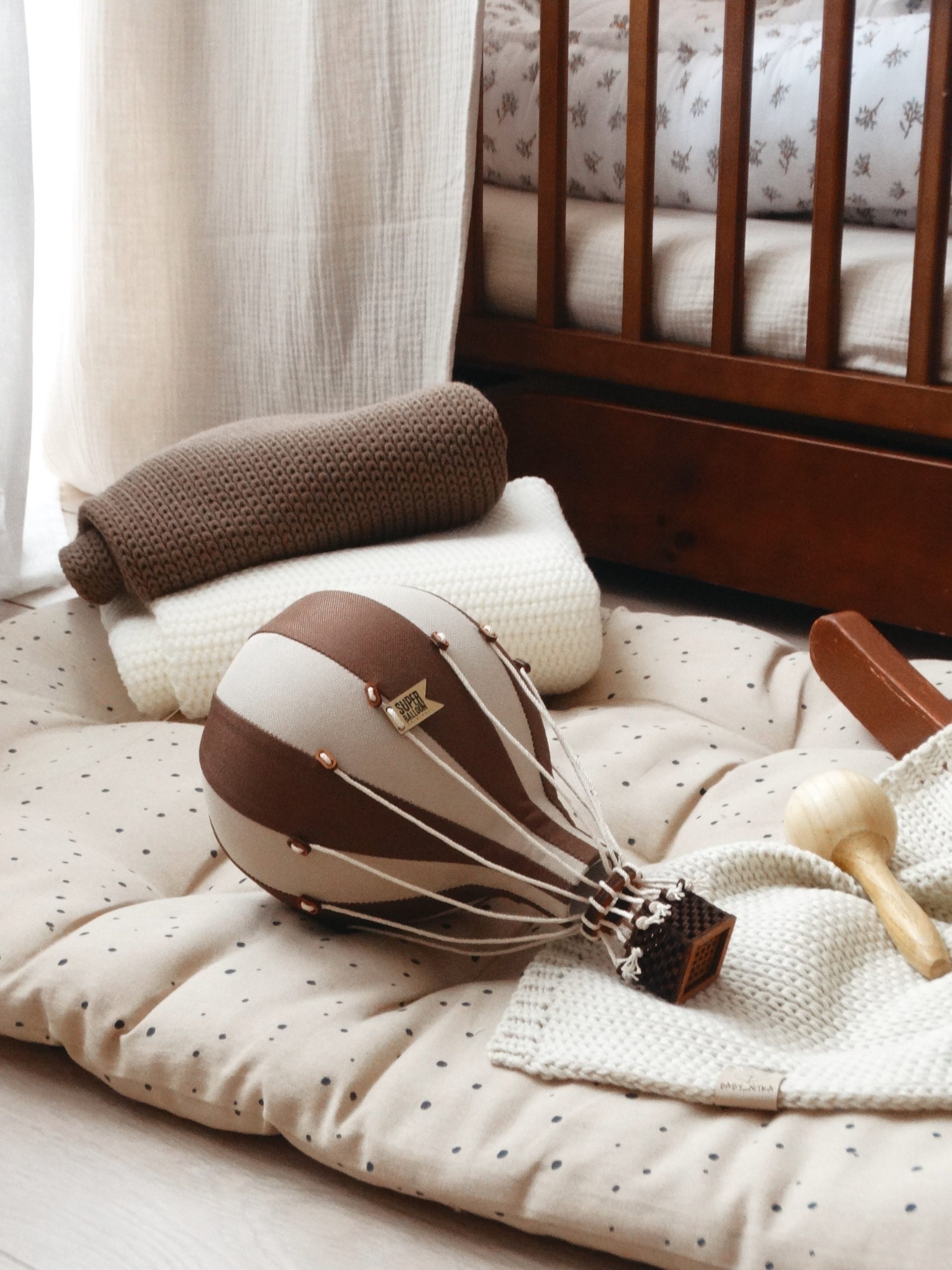 Hot Air Balloon - Dark Brown - Image 5