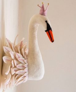 Handmade Felt Swan