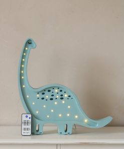 Handmade Wooden Lamp - Dinosaur