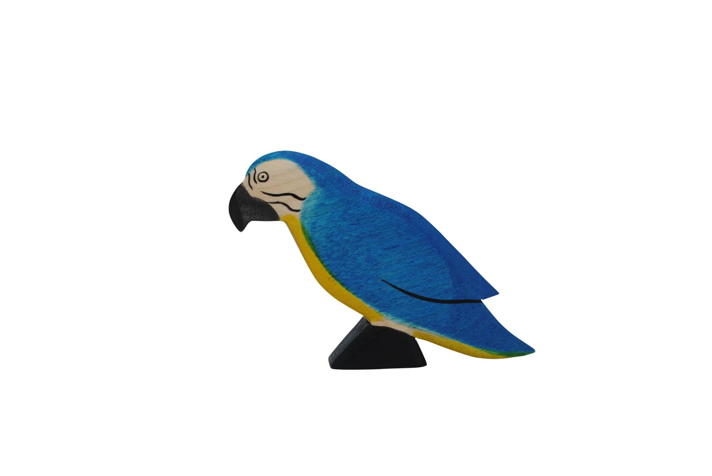 Handmade Holzwald Blue Parrot - Image 2