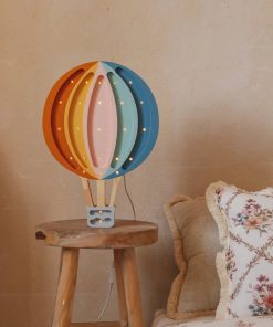 Handmade Wooden Lamp - Hot Air Balloon